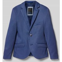 G.O.L. Slim Fit Blazer mit Reverskragen in Marine, Größe 152 von G.O.L.