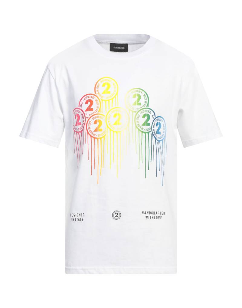 G2FIRENZE T-shirts Herren Weiß von G2FIRENZE