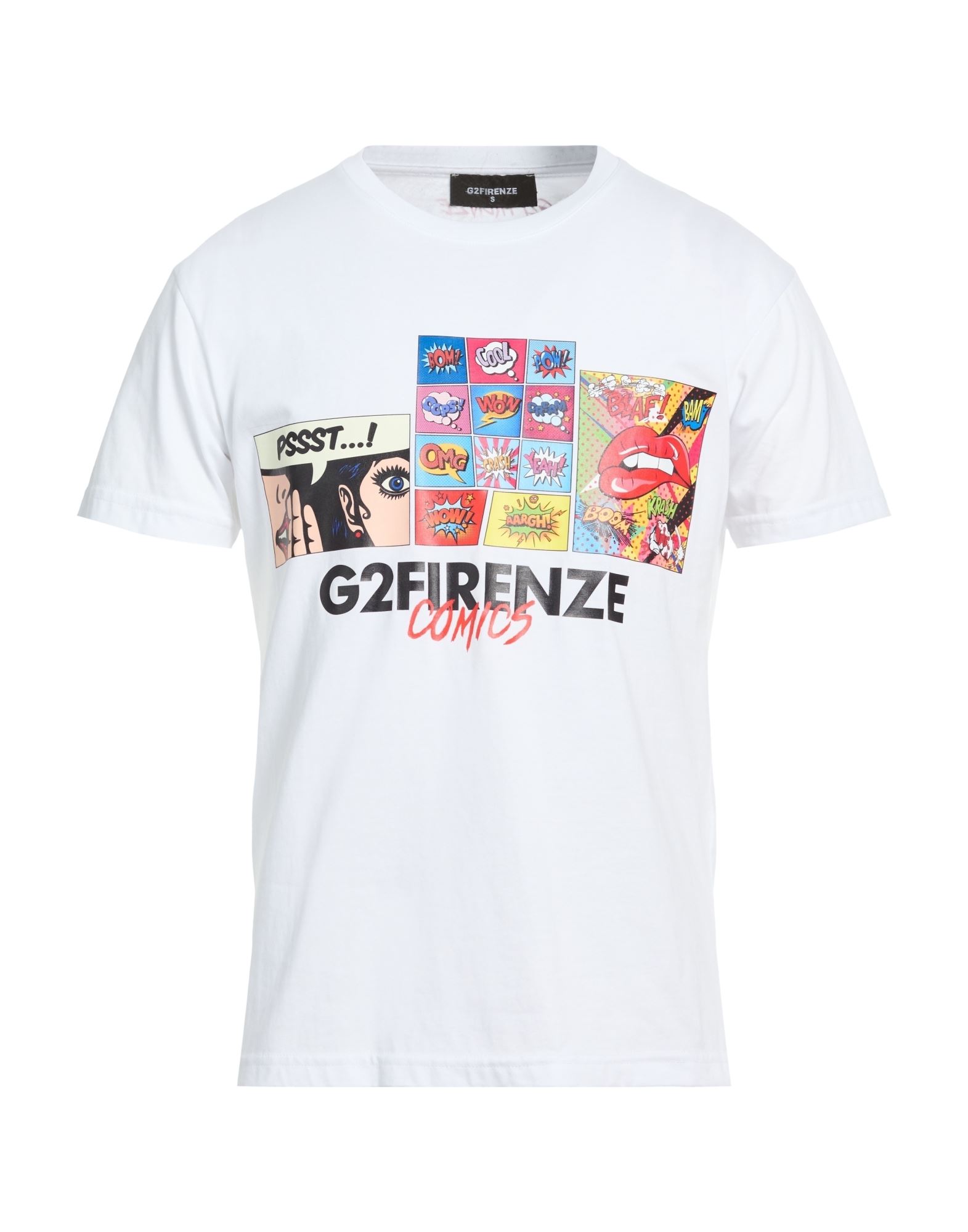 G2FIRENZE T-shirts Herren Weiß von G2FIRENZE