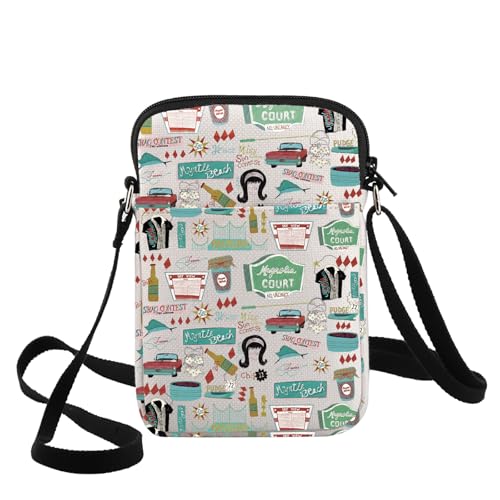 G2TUP 80er Jahre Moive Lover Crossbody Bag Carson & Melaina Fans Geschenk Myntee Beach 1989 Dance Umhängetasche Strand Sonne Festival Merch, Myn Beach Cb von G2TUP