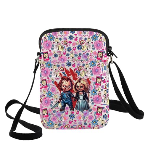 G2TUP Killer Doll Crossbody Bag Evil Doll Fans Gift Horror Shoulder Bag Murderous Toy Merchandise, Horror Chu Cb von G2TUP