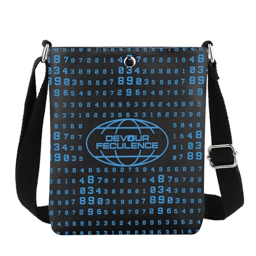G2TUP Devour Feculence Crossbody Bag Lumon Macrodata Refinement Gifts Innie Outie Gift Scary Number Shoulder Bag, Member890 von G2TUP