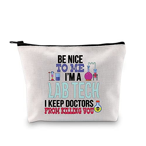 G2TUP Funny Lab Tech Labor Techniker Woche Geschenk Kosmetiktasche Medizinische Wissenschaftler Labor Techniker Reise Organizer G2TUP Funny Lab Tech Labor Techniker Woche Geschenk Kosmetiktasche Medizinische Wissenschaftler Labor Techniker Reise Organizer von G2TUP