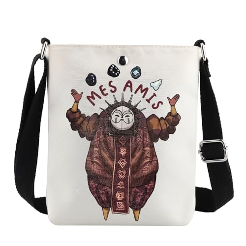 G2TUP Game Inspired Crossbody Bag Esquie & Rock Friends Gifts Whee Whoo Gifts Mon Ami Gift Horror Game Shoulder Bag, Mes Amis Cb, Western von G2TUP