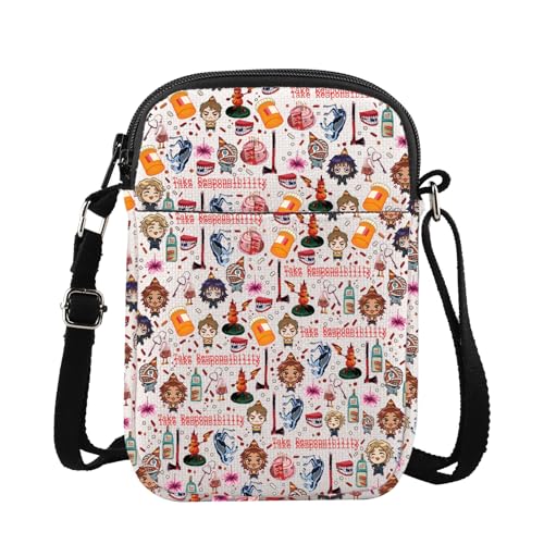 G2TUP Horror Video Game Crossbody Bag Anya & Jimmy & Curly & Daisuke & Swansea & Polle Gift Take Responsibility Shoulder Bag, Take Respons Cb G2TUP Horror Video Game Crossbody Bag Anya & Jimmy & Curly & Daisuke & Swansea & Polle Gift Take Responsibility Shoulder Bag, Take Respons Cb von G2TUP