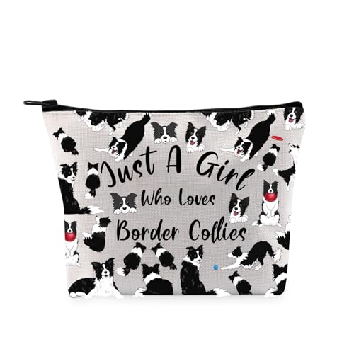 G2TUP Kosmetiktasche für Border Collie, Geschenk für Liebhaber von Border Collie, Geschenk für Frauen, Border Collie MB von G2TUP