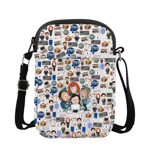 G2TUP Macrodata Refinement Crossbody Bag Mark & Helly & Dylan & Irving Geschenk Pip's Bar & Grill Geschenk Innie & Outie Umhängetasche, Pip's Cb, Western G2TUP Macrodata Refinement Crossbody Bag Mark & Helly & Dylan & Irving Geschenk Pip's Bar & Grill Geschenk Innie & Outie Umhängetasche, Pip's Cb, Western von G2TUP