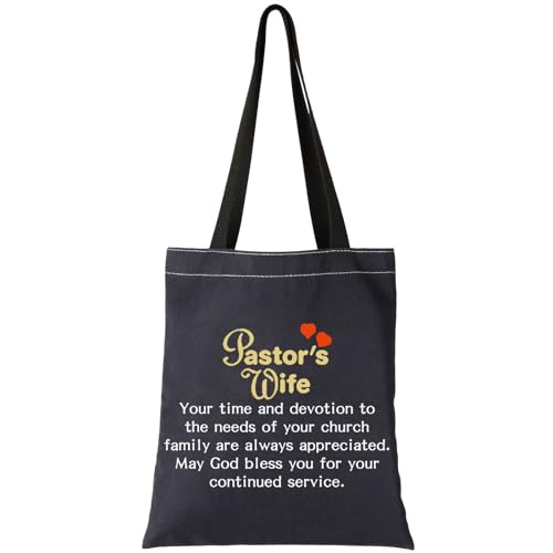 G2TUP Pastor Frau Wertschätzung Geschenk Minister Frau Kosmetiktasche May God Bless You For Your Continued Service Christian Church Gift, Pastor Frau T, Modern von G2TUP