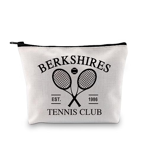 G2TUP RHONY inspiriertes Geschenk Berkshires Tennis Club Make-up Tasche Mädchen Reise Kosmetiktasche Reality TV Show Merch, Berkshires Tennisclub MB von G2TUP