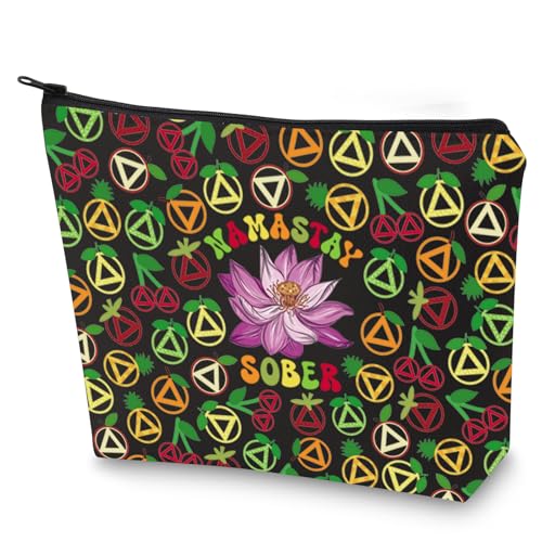 G2TUP Sober Gifts for Women Sober NA AA Nüchternheit Recovery Make-up-Kosmetiktasche, 12-stufige Genesungsgeschenke, N Sober New 2 von G2TUP