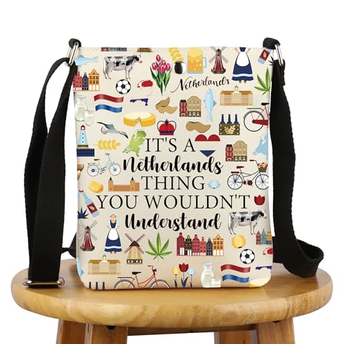 G2TUP Umhängetasche mit Aufschrift "It's A Netherlands Thing", Holland-Reisetasche, niederländischer Kulturliebhaber, Geschenk, Netherlands Thing X von G2TUP
