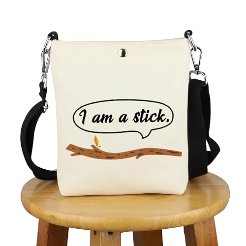G2TUP Von Buchliebhabern inspiriertes Geschenk I Am A Stick Crossbody Bag Fantasy Lover Reisetasche Fantasy Book Merch, I Am a Stick X, Modern von G2TUP