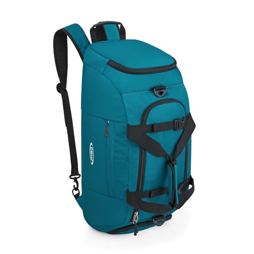 G4Free 40L Faltbare 3-Wege-Reisetasche Sporttasche mit Schuhfach Herren Damen Gym Bag Gepäck für Sport Fitness Gym Urlaub von G4Free