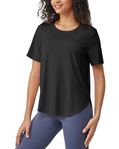 G4Free Activewear T-Shirts für Damen Sportshirt Kurzarm Leichte Yoga Sport Top Atmungsaktiv Laufshirt für Fitness Trainieren Wandern G4Free Activewear T-Shirts für Damen Sportshirt Kurzarm Leichte Yoga Sport Top Atmungsaktiv Laufshirt für Fitness Trainieren Wandern von G4Free