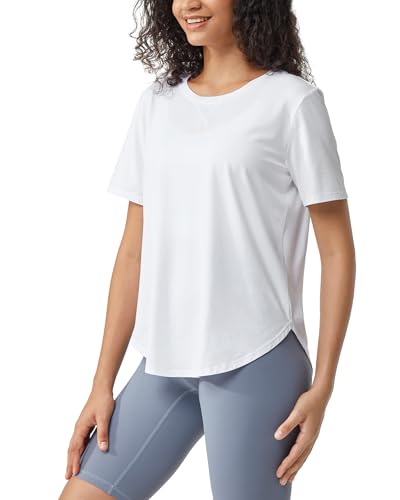 G4Free Activewear T-Shirts für Damen Sportshirt Kurzarm Leichte Yoga Sport Top Atmungsaktiv Laufshirt für Fitness Trainieren Wandern G4Free Activewear T-Shirts für Damen Sportshirt Kurzarm Leichte Yoga Sport Top Atmungsaktiv Laufshirt für Fitness Trainieren Wandern von G4Free