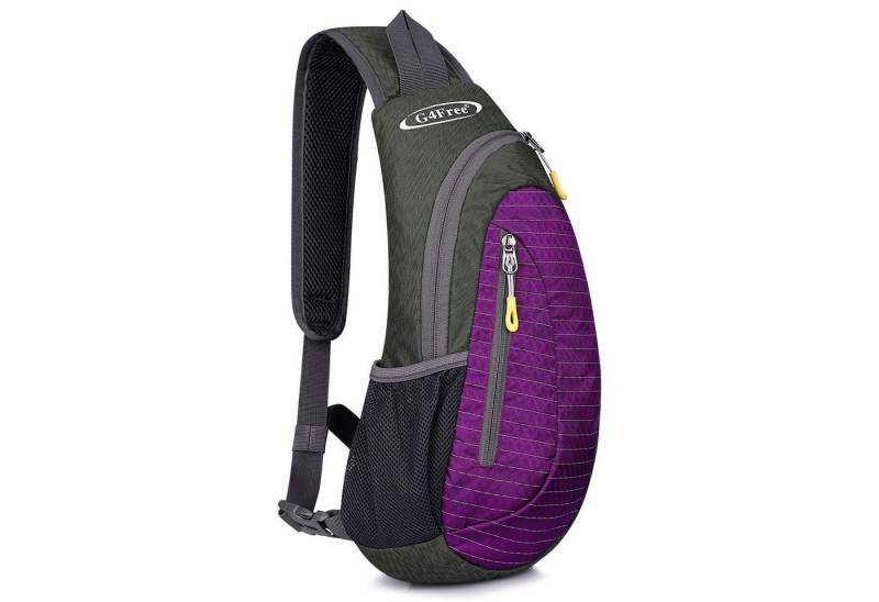 G4Free Umhängetasche Leichte Brusttasche Sling Schulter Rucksäcke, Brusttasche Freizeitrucksack Reiserucksack Rucksack Trekkingrucksack von G4Free