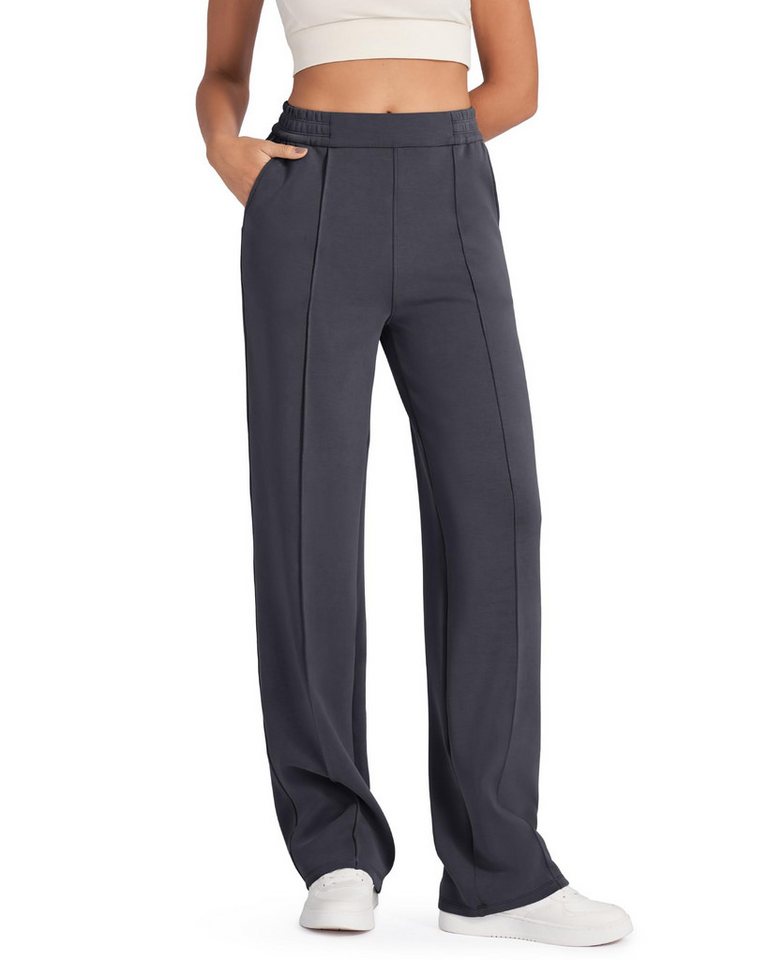 G4Free Jogginghose G4Free Damen Jogginghose weitem Bein Yogahose lässige Loungehose Smoofit Modal Soft mit Taschen Hose G4Free Jogginghose G4Free Damen Jogginghose weitem Bein Yogahose lässige Loungehose Smoofit Modal Soft mit Taschen Hose von G4Free
