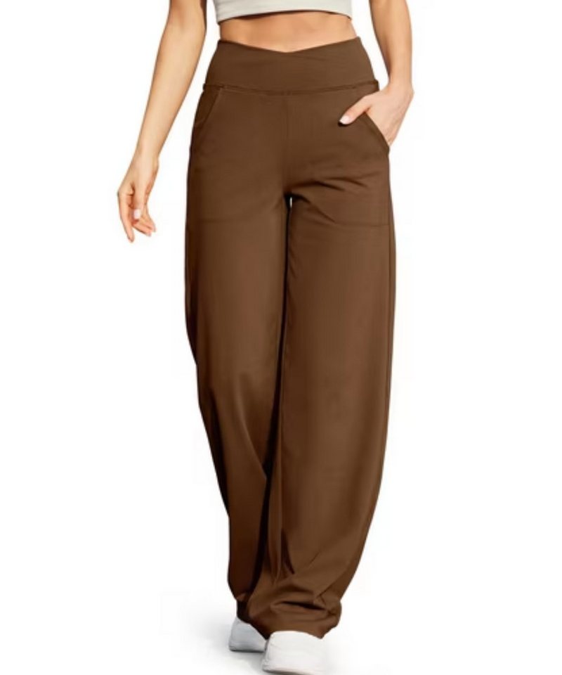 G4Free Jogginghose G4Free Damen Weite Hose Yogahose Hohe Taille Jogginghose mit Taschen G4Free Jogginghose G4Free Damen Weite Hose Yogahose Hohe Taille Jogginghose mit Taschen von G4Free