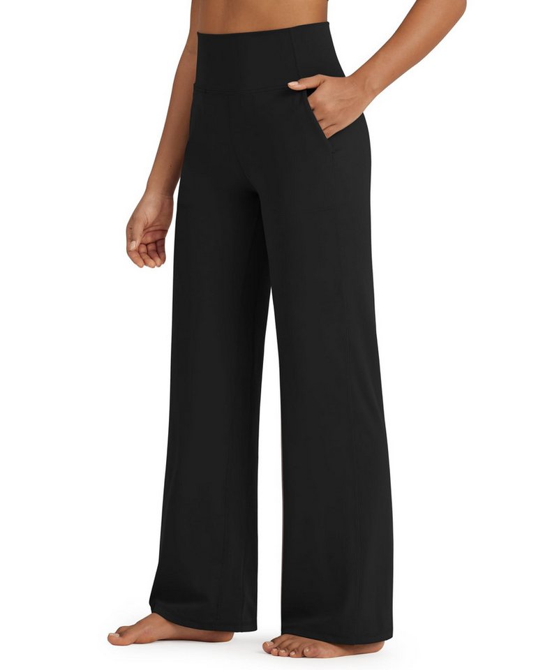 G4Free Jogginghose G4Free Damen Yogahose High Waist Sporthose Mit Taschen weites Bein Freizeithose für Fitness Freizeit Trainieren G4Free Jogginghose G4Free Damen Yogahose High Waist Sporthose Mit Taschen weites Bein Freizeithose für Fitness Freizeit Trainieren von G4Free