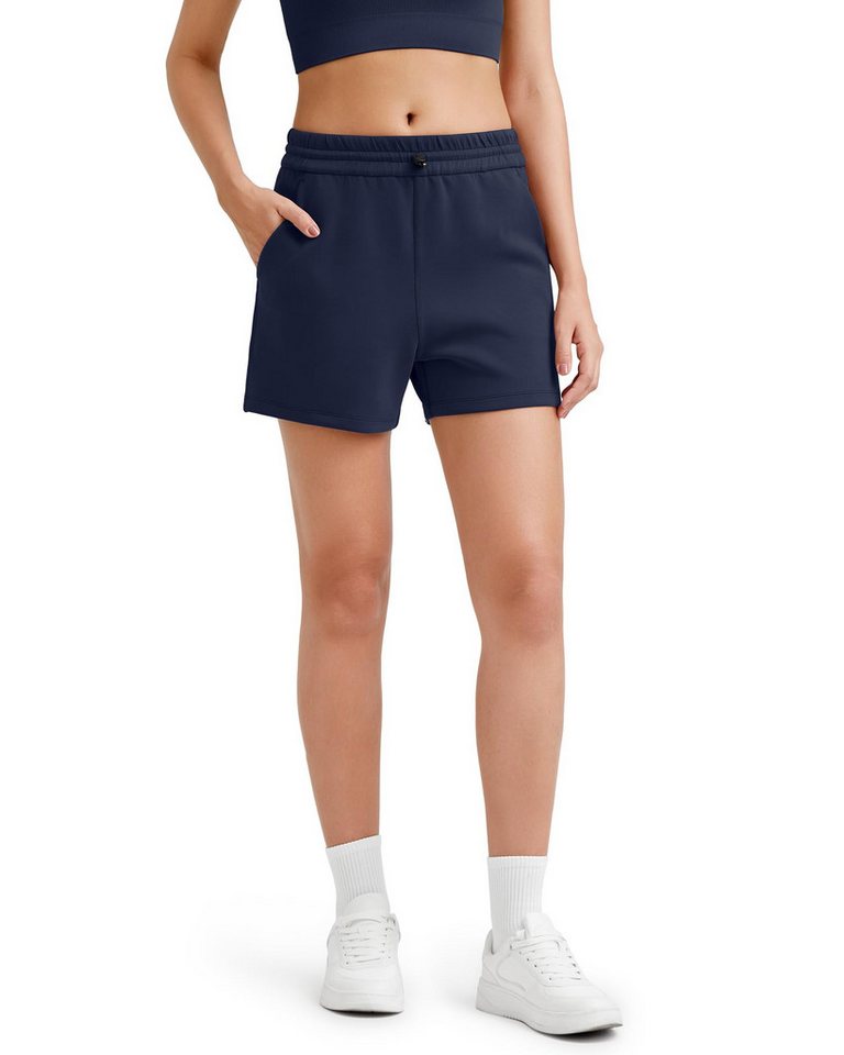 G4Free Laufshorts G4Free Damen Sporthose Kurze Laufhose Sommer Lounge-Shorts mit Taschen von G4Free