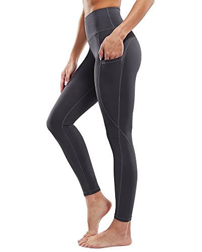 G4Free Leggings für Damen mit Handytasche,Sportleggings für Damen Yogahose Damen Blickdicht Weich Laufhose für Fitness Joggen Yoga von G4Free