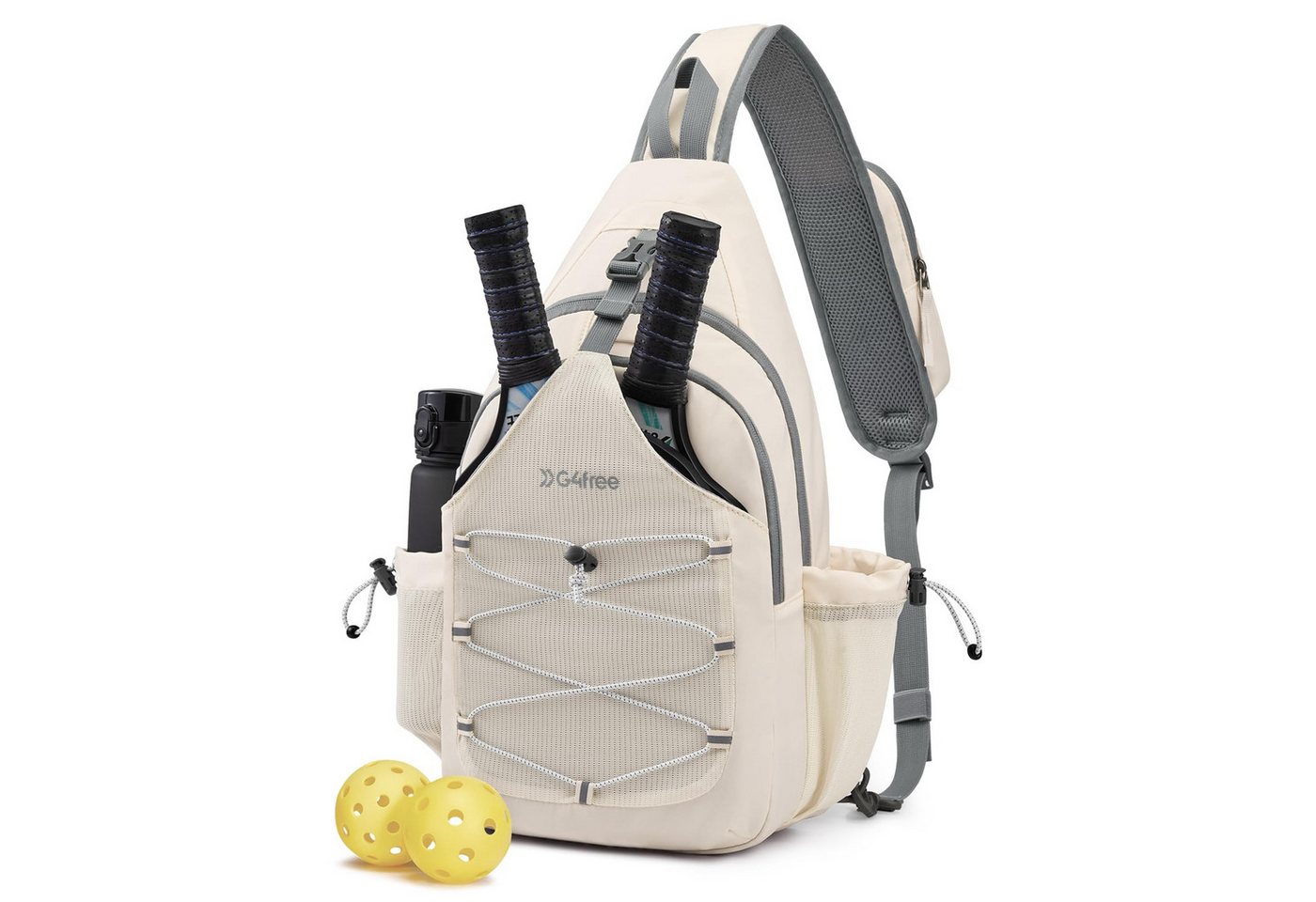 G4Free Pickleballtasche (1-tlg), Peak Ball Schultertasche für Damen – Crossbody-Sporttasche von G4Free