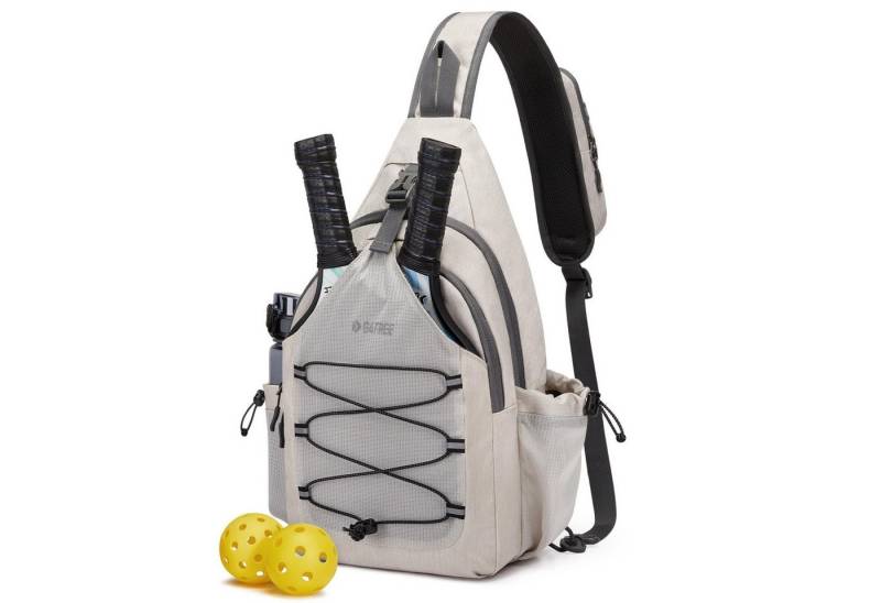 G4Free Pickleballtasche G4Free Pickleball Bag Crossbody Sling Bag Pickleball Backpack Gymbag, Pickleball-Schlägertasche Sporttasche modischer Freizeitrucksack Sport von G4Free