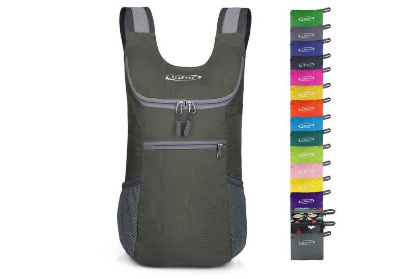 G4Free Wanderrucksack, Leichter, faltbarer Wanderrucksack mit 11 Litern Volumen von G4Free