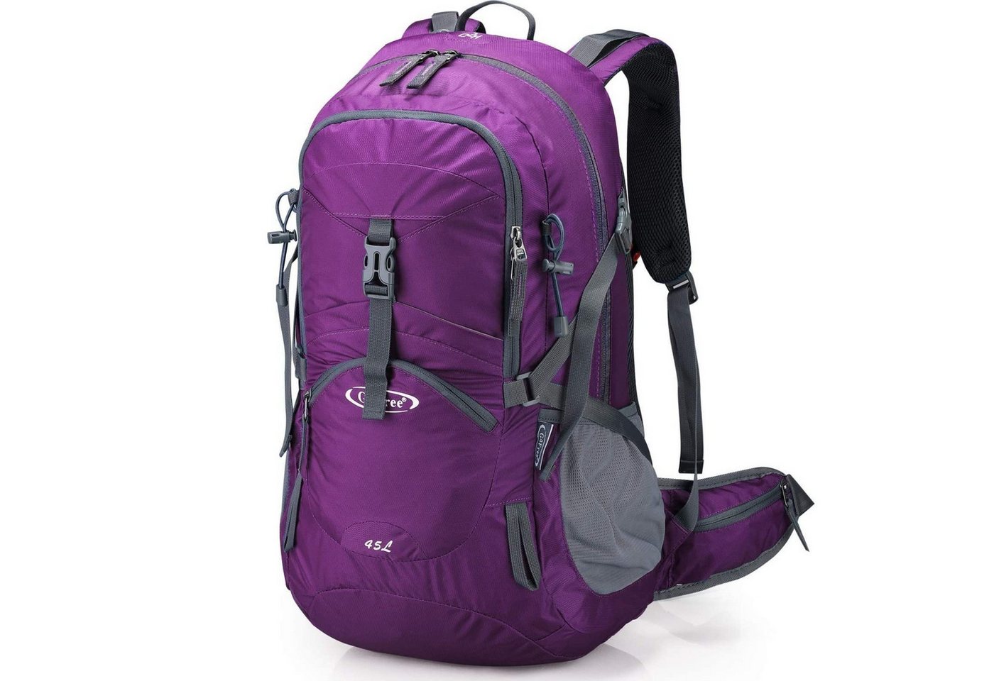 G4Free Rucksack (1-tlg), Reiserucksack, 45L Outdoor Rucksack für Camping von G4Free