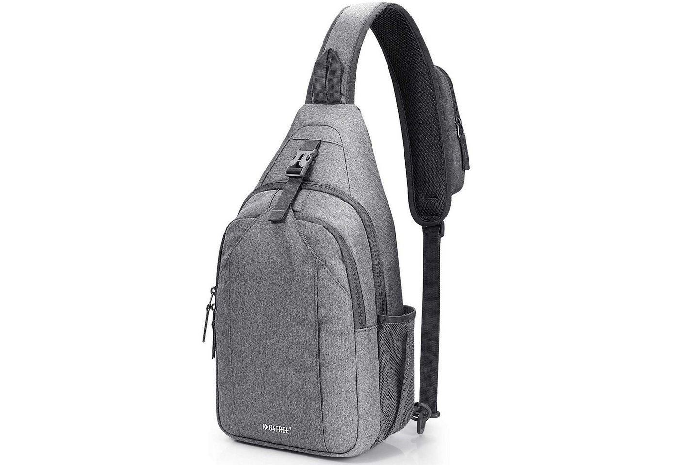 G4Free Schultertasche RFID-blockierende Umhängetasche Crossbody-Brusttasche, Brusttasche RFID-Blockierung Tourenrucksack Reiserucksack Rucksack von G4Free