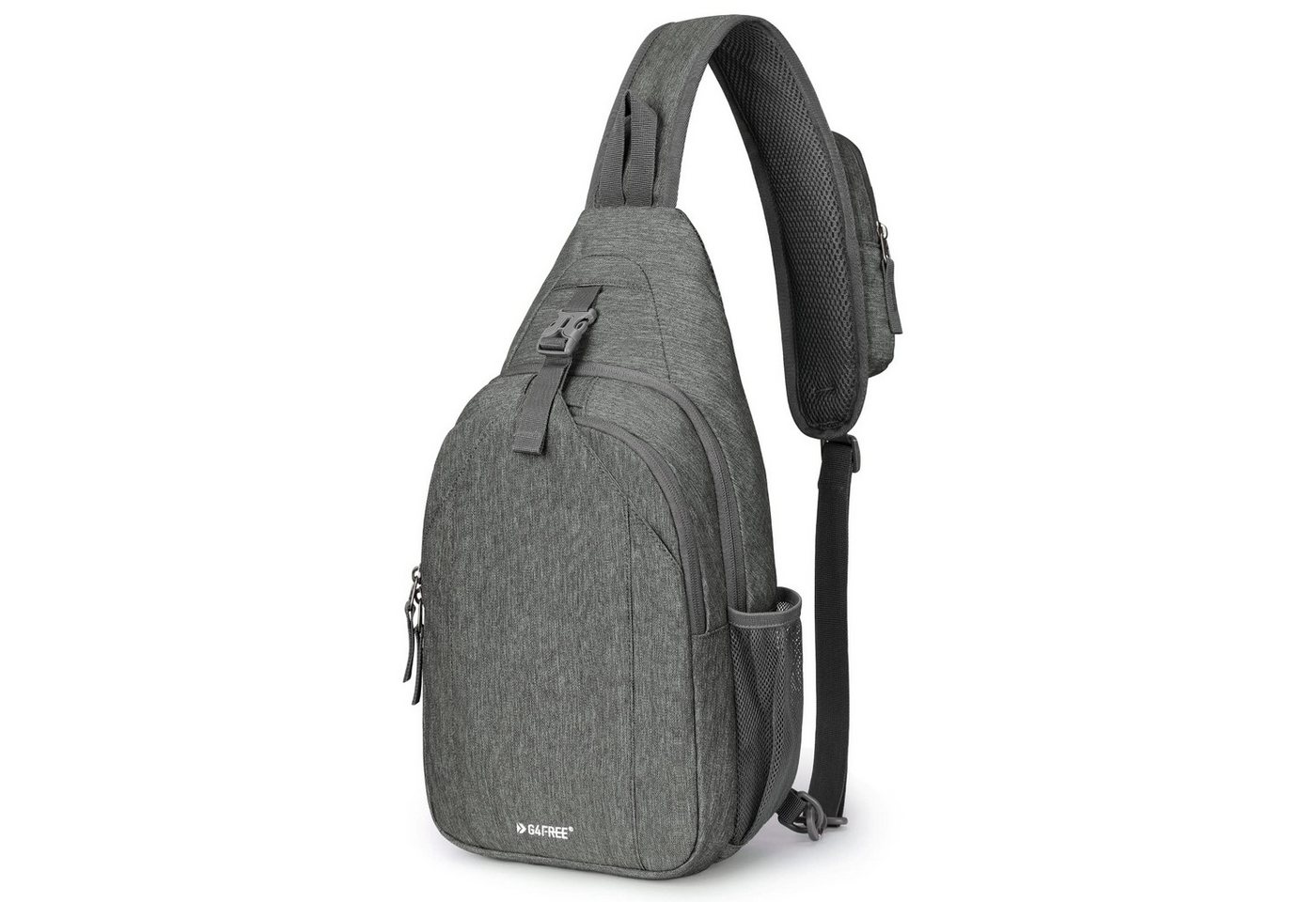 G4Free Schultertasche RFID-blockierende Umhängetasche Crossbody-Brusttasche, Brusttasche RFID-Blockierung Tourenrucksack Reiserucksack Rucksack von G4Free