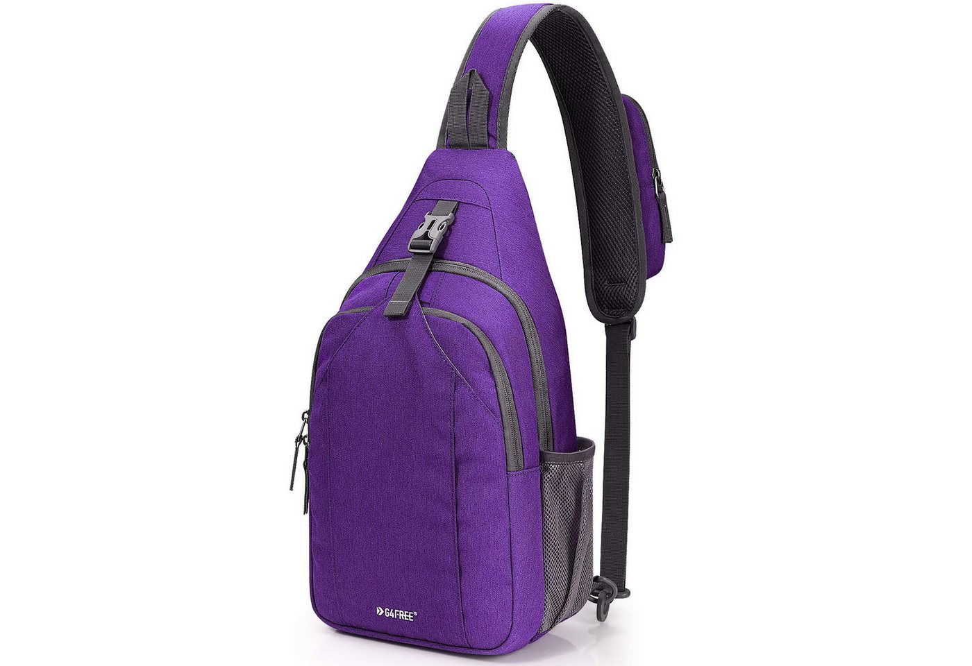 G4Free Schultertasche RFID-blockierende Umhängetasche Crossbody-Brusttasche, Brusttasche RFID-Blockierung Tourenrucksack Reiserucksack Rucksack von G4Free