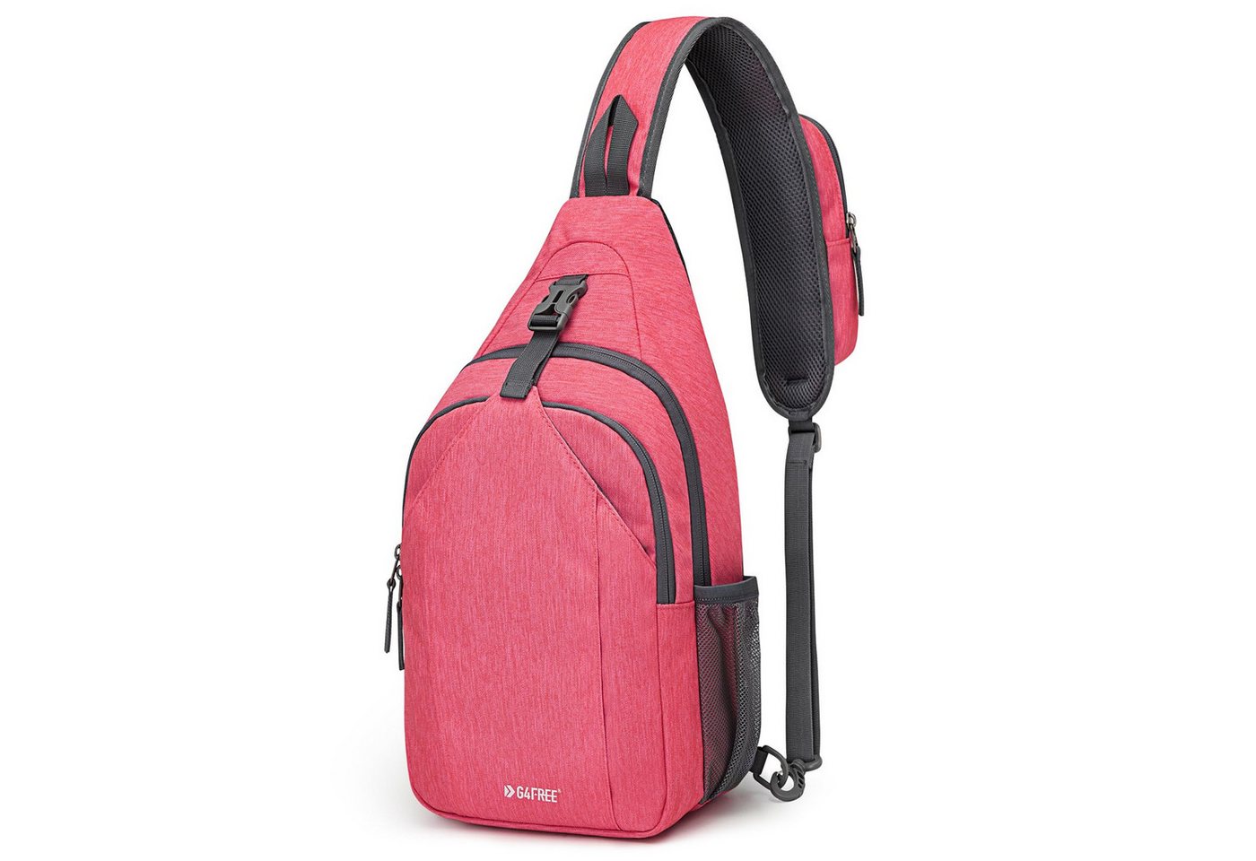 G4Free Schultertasche RFID-blockierende Umhängetasche Crossbody-Brusttasche, Brusttasche RFID-Blockierung Tourenrucksack Reiserucksack Rucksack von G4Free