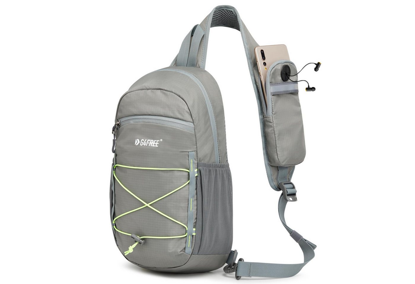 G4Free Trekkingrucksack (1-tlg), Unisex-Schultertasche mit RFID-Abschirmungsfunktion von G4Free