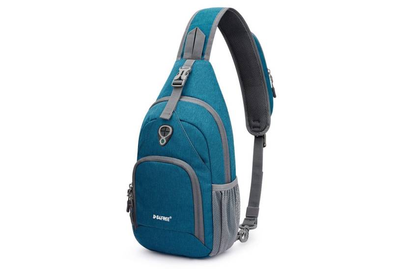 G4Free Trekkingrucksack G4Free Trekkingrucksack RFID Sling Bag Umhängetasche Brusttasche, Freizeitrucksack Small Umhängetasche Wandern Reiserucksack Rucksack von G4Free