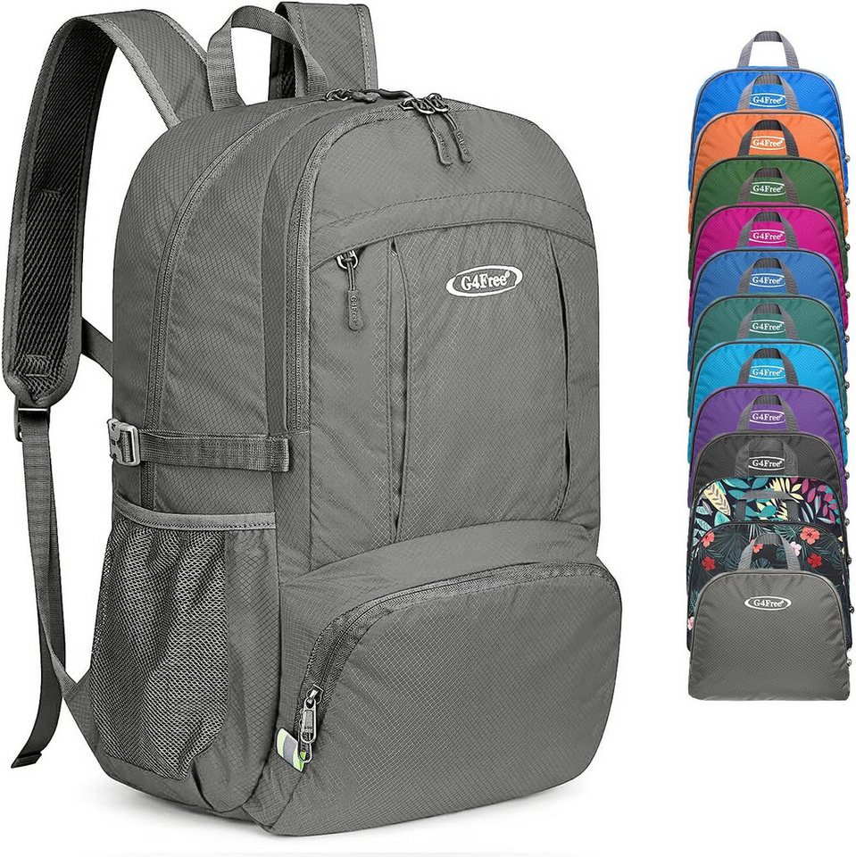 G4Free Wanderrucksack, 40-Liter-faltbarer, wasserdichter Rucksack von G4Free
