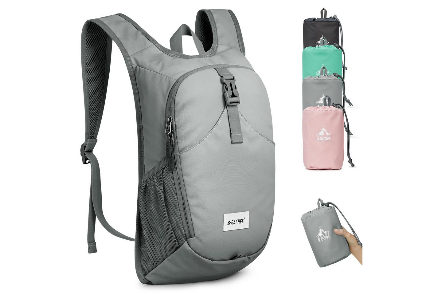 G4Free Wanderrucksack, Faltbarer 10-Liter-Wanderrucksack von G4Free