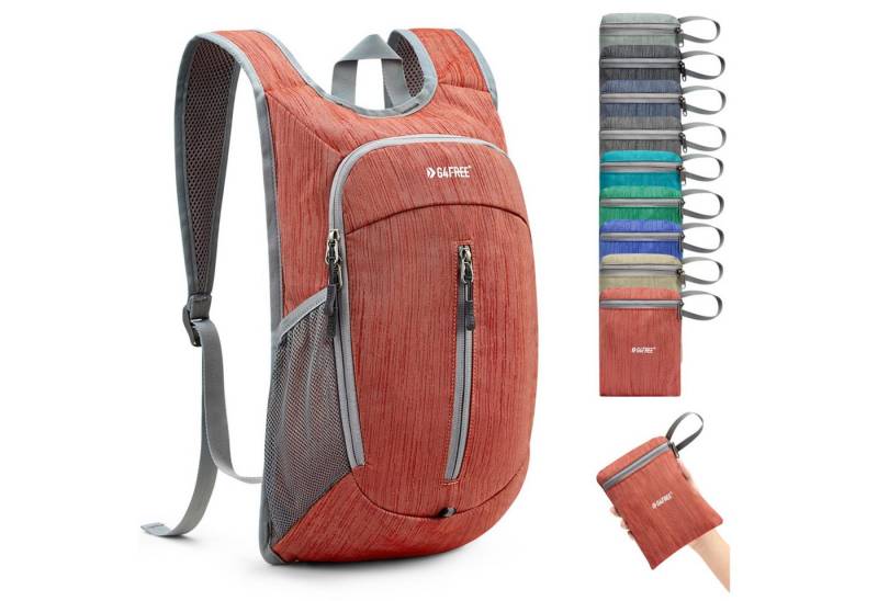 G4Free Wanderrucksack (1-tlg), 10-Liter-Freizeit-Faltrucksack von G4Free