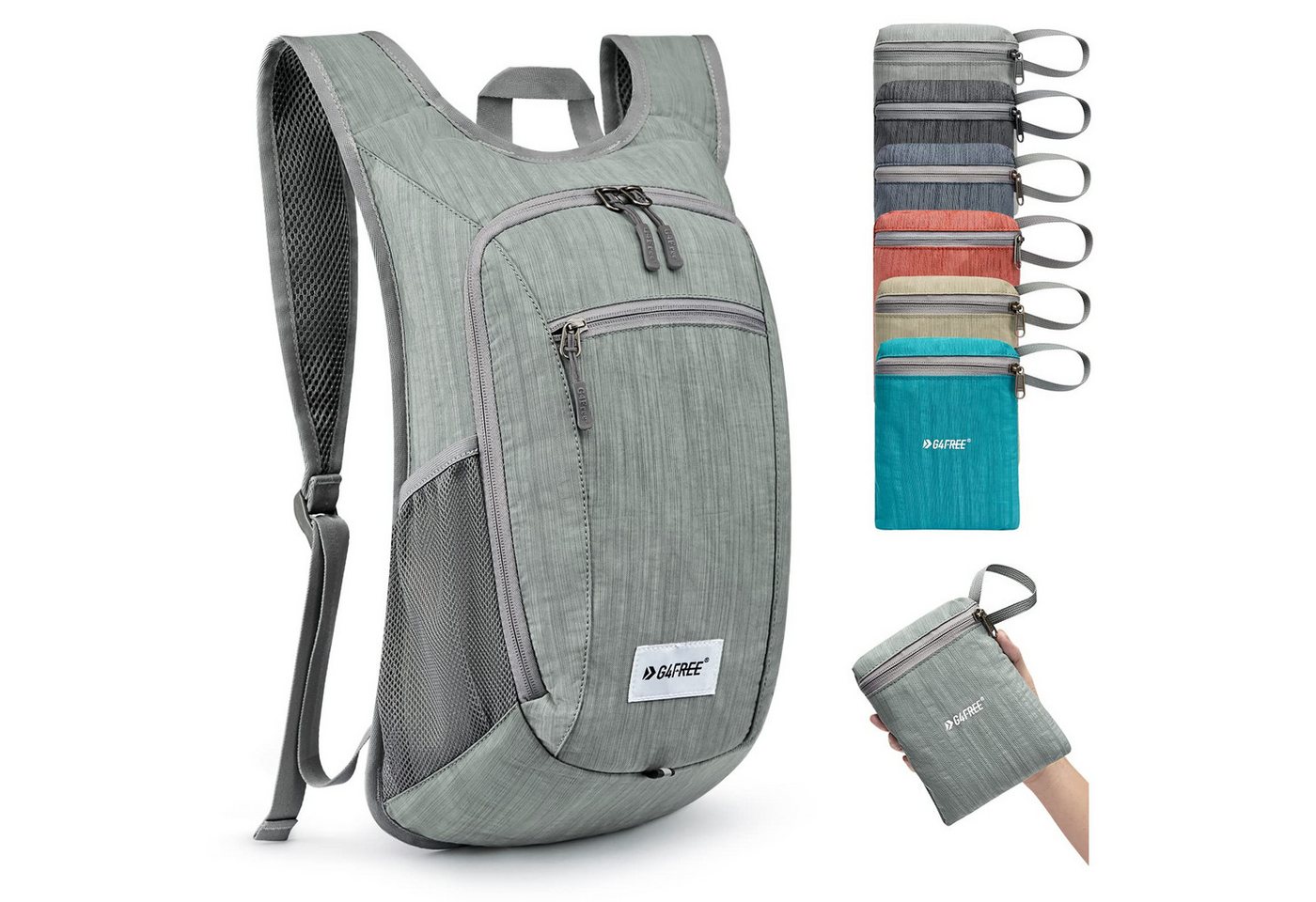 G4Free Wanderrucksack (1-tlg), Faltbarer Wanderrucksack mit 20 Litern Volumen von G4Free