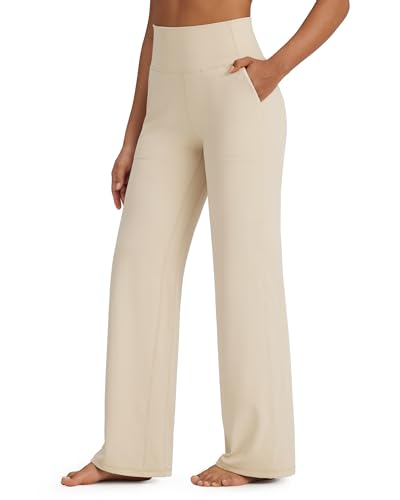 G4Free Yogahose High Waist Sporthose für Damen mit Taschen Weites Bein Jogginghose Weiche Strecken Freizeithose für Fitness Freizeit Trainieren G4Free Yogahose High Waist Sporthose für Damen mit Taschen Weites Bein Jogginghose Weiche Strecken Freizeithose für Fitness Freizeit Trainieren von G4Free