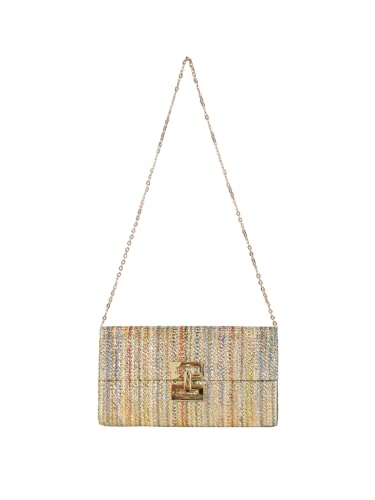 G4ZS5Z0G1 Damen Stroh Schultertaschen Gewebt Clutch Geldbörse Sommer Strand Handtaschen Khaki Einheitsgröße, e, Medium G4ZS5Z0G1 Damen Stroh Schultertaschen Gewebt Clutch Geldbörse Sommer Strand Handtaschen Khaki Einheitsgröße, e, Medium von G4ZS5Z0G1