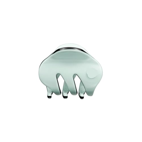 Kleine Haarspangen, klassische Mini-Haarklammern für Haare, bunte Mini-Haarspangen für Damen und Mädchen, Schwarz und Weiß (verbesserte Version, Minzblau) von G4ZS5Z0G1