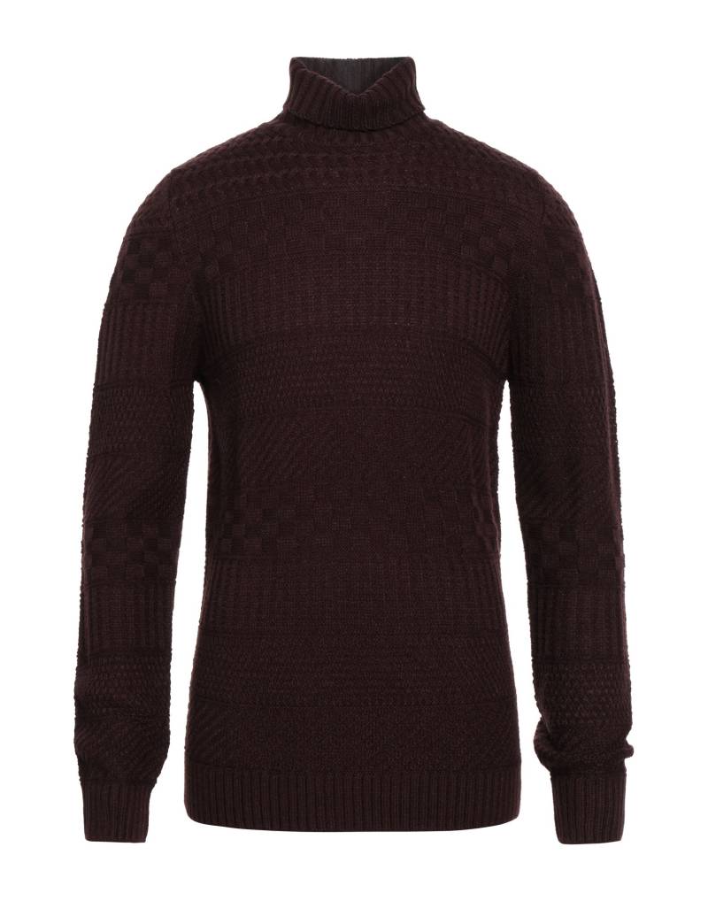 GABARDINE Rollkragenpullover Herren Bordeaux von GABARDINE