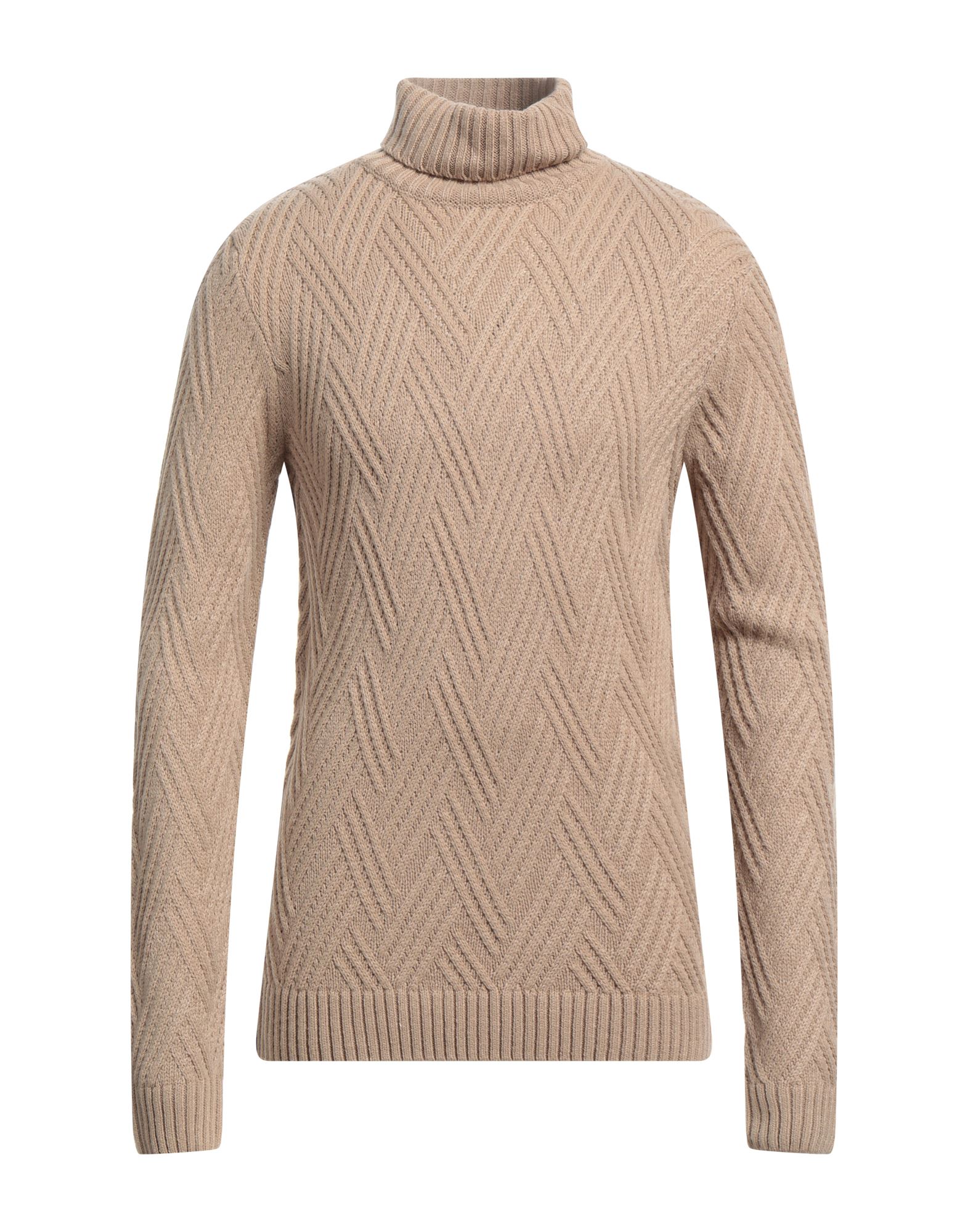 GABARDINE Rollkragenpullover Herren Kamel von GABARDINE