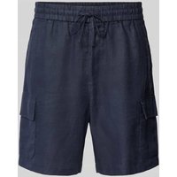 GABBA Bermuda aus Leinen mit elastischem Bund Modell 'Azore' in Marine, Größe M GABBA Bermuda aus Leinen mit elastischem Bund Modell 'Azore' in Marine, Größe M von GABBA