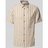 GABBA Freizeithemd mit Knopfleiste Modell 'Sven' in Beige, Größe XXL GABBA Freizeithemd mit Knopfleiste Modell 'Sven' in Beige, Größe XXL von GABBA