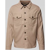 GABBA Hemdjacke mit Brusttaschen Modell 'CLIPPER' in Camel, Größe XXL GABBA Hemdjacke mit Brusttaschen Modell 'CLIPPER' in Camel, Größe XXL von GABBA