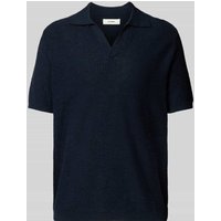 GABBA Poloshirt mit V-Ausschnitt in Marine, Größe XXL GABBA Poloshirt mit V-Ausschnitt in Marine, Größe XXL von GABBA