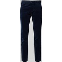 GABBA Regular Fit Cordhose mit Knopfverschluss Modell 'MONZA' in Marine, Größe M GABBA Regular Fit Cordhose mit Knopfverschluss Modell 'MONZA' in Marine, Größe M von GABBA