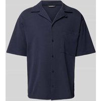 GABBA Regular Fit Freizeithemd mit Brusttasche Modell 'Lopez' in Marine, Größe S GABBA Regular Fit Freizeithemd mit Brusttasche Modell 'Lopez' in Marine, Größe S von GABBA
